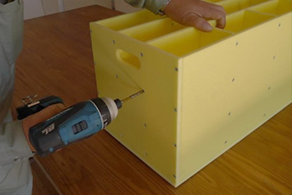 Bearbeitung von DURAWOOD von Hand